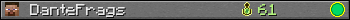 DanteFrags userbar 350x20