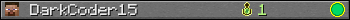 DarkCoder15 userbar 350x20
