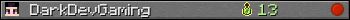 DarkDevGaming userbar 350x20