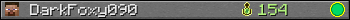 DarkFoxy090 userbar 350x20