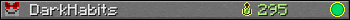 DarkHabits userbar 350x20