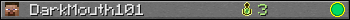 DarkMouth101 userbar 350x20