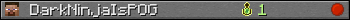 DarkNinjaIsPOG userbar 350x20