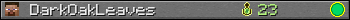 DarkOakLeaves userbar 350x20