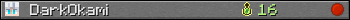 DarkOkami userbar 350x20