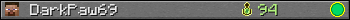 DarkPaw69 userbar 350x20