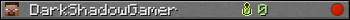 DarkShadowGamer userbar 350x20