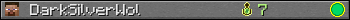 DarkSilverWol userbar 350x20