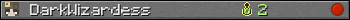 DarkWizardess userbar 350x20