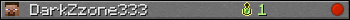 DarkZzone333 userbar 350x20