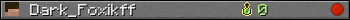 Dark_Foxikff userbar 350x20