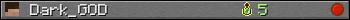 Dark_GOD userbar 350x20