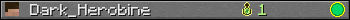 Dark_Herobine userbar 350x20