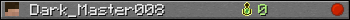 Dark_Master008 userbar 350x20