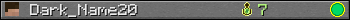 Dark_Name20 userbar 350x20