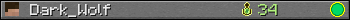 Dark_Wolf userbar 350x20