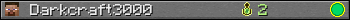 Darkcraft3000 userbar 350x20