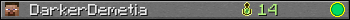 DarkerDemetia userbar 350x20