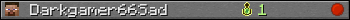 Darkgamer66Sad userbar 350x20