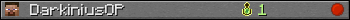 DarkiniusOP userbar 350x20