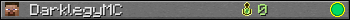 DarklegyMC userbar 350x20