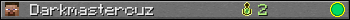 Darkmastercuz userbar 350x20