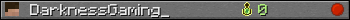 DarknessGaming_ userbar 350x20