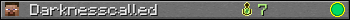 Darknesscalled userbar 350x20