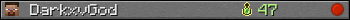 DarkxvGod userbar 350x20