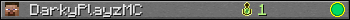 DarkyPlayzMC userbar 350x20