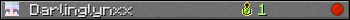 Darlinglynxx userbar 350x20