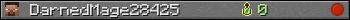 DarnedMage28425 userbar 350x20