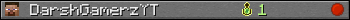 DarshGamerzYT userbar 350x20