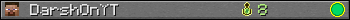 DarshOnYT userbar 350x20