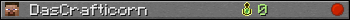 DasCrafticorn userbar 350x20