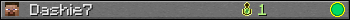 Dashie7 userbar 350x20