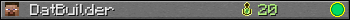 DatBuilder userbar 350x20