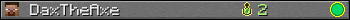 DaxTheAxe userbar 350x20