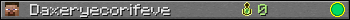 Daxeryecorifeve userbar 350x20