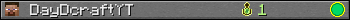 DayDcraftYT userbar 350x20