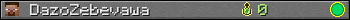DazoZebevawa userbar 350x20