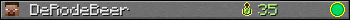 DeRodeBeer userbar 350x20