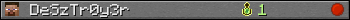 DeSzTr0y3r userbar 350x20