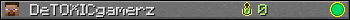 DeTOXICgamerz userbar 350x20