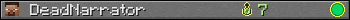 DeadNarrator userbar 350x20