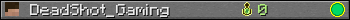 DeadShot_Gaming userbar 350x20