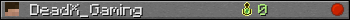 DeadX_Gaming userbar 350x20