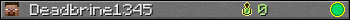 Deadbrine1345 userbar 350x20