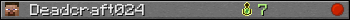 Deadcraft024 userbar 350x20