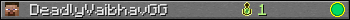 DeadlyVaibhavGG userbar 350x20